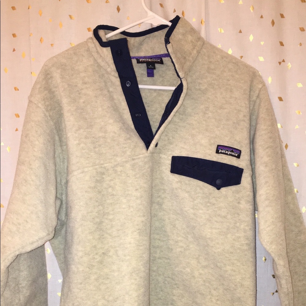 Patagonia synchilla snap up jacket